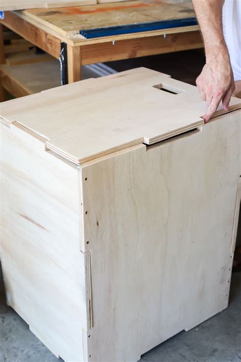 how to make a metal plyo box|plyo box building instructions.